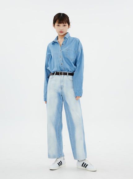 Relaxed Fit Denim Shirt CM10