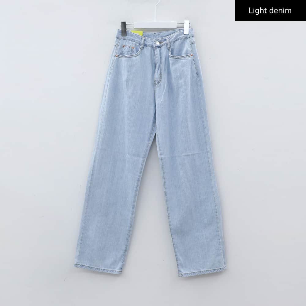 Wide Denim Pants for Summer CM12