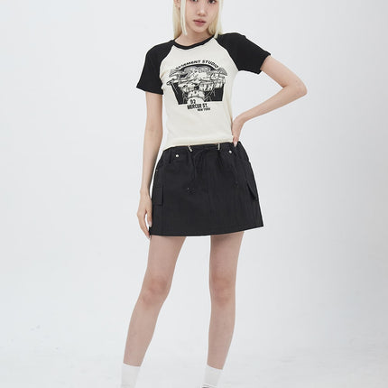 drawstring-mini-skirt-iu312