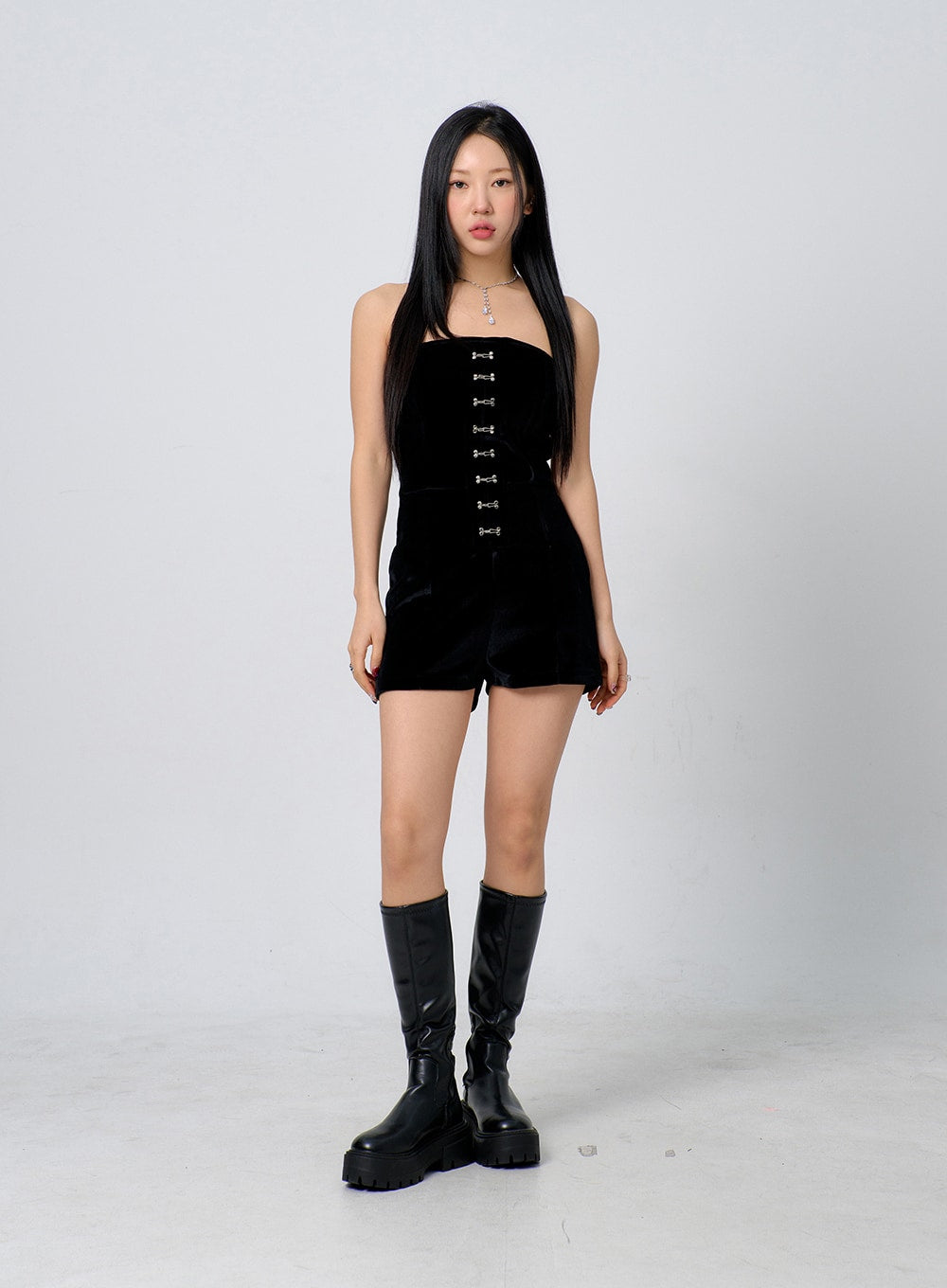 Chunky Platform Knee High Boots BJ331