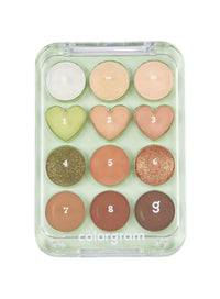 Pin Point Eyeshadow Palette (9.9g) - 06 Buttercup+Brown =♥