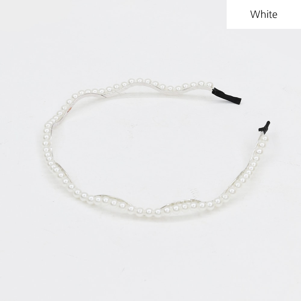 Wavy Pearl Headband BY20