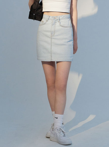 Denim Mini Skirt CCM13