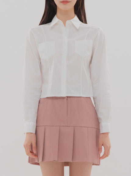 Cropped Shirt B2202