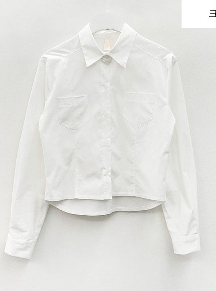 Cropped Shirt B2202