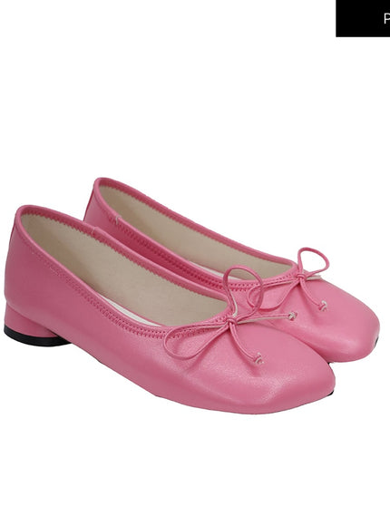 Colorful Ribboned Ballet Flats OJ03