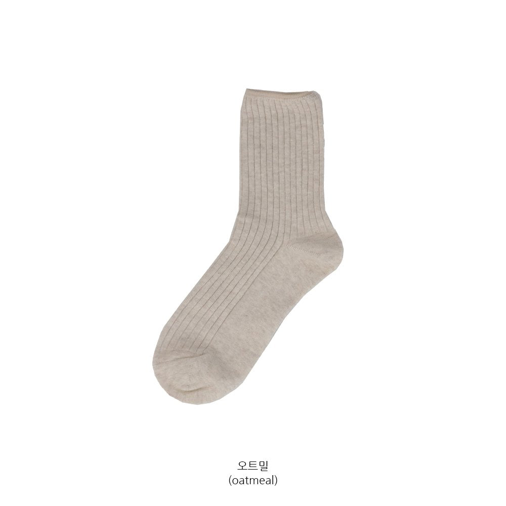 Ribbed Socks CCA22