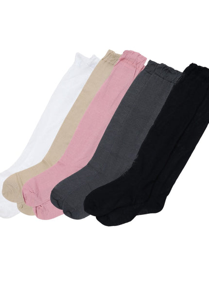 Sheer Mesh Under-knee Socks BA07