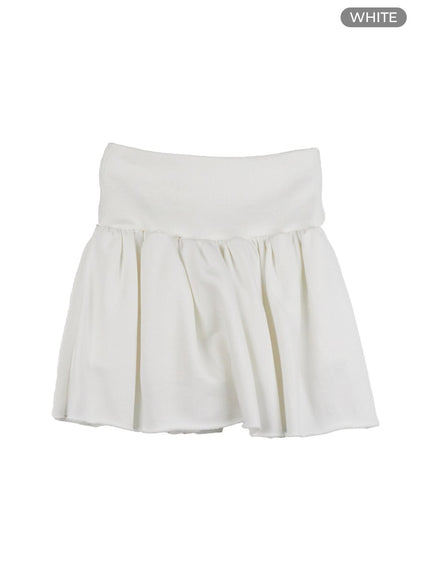 flare-cotton-mini-skirt-is402