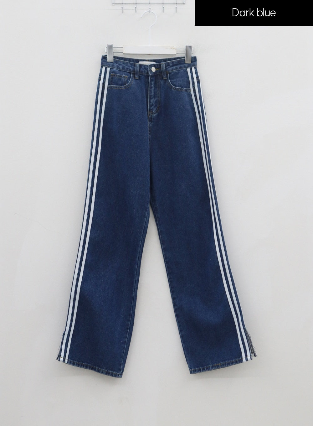 Side Stripes Straight Leg Jeans IN22