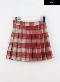 plaid-pleated-mini-skirt-in328