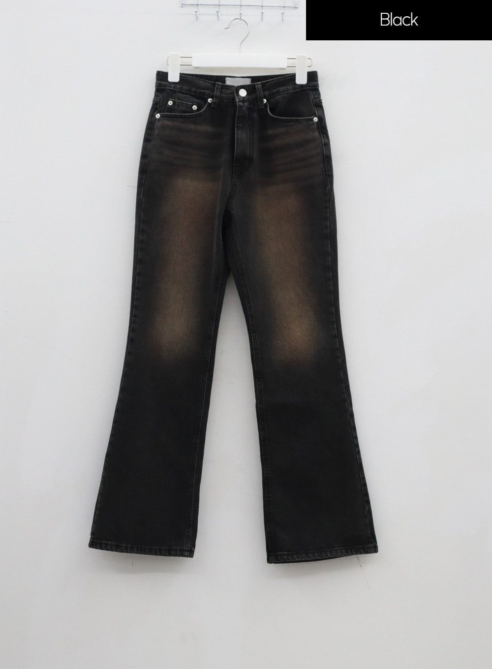 Vintage Wash Bootcut Jeans IJ310