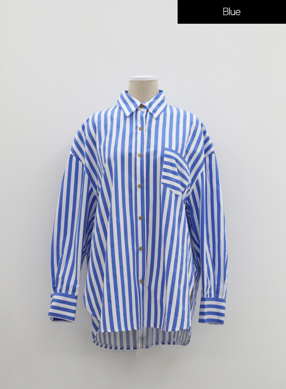 Stripe Oversized Shirt IM302