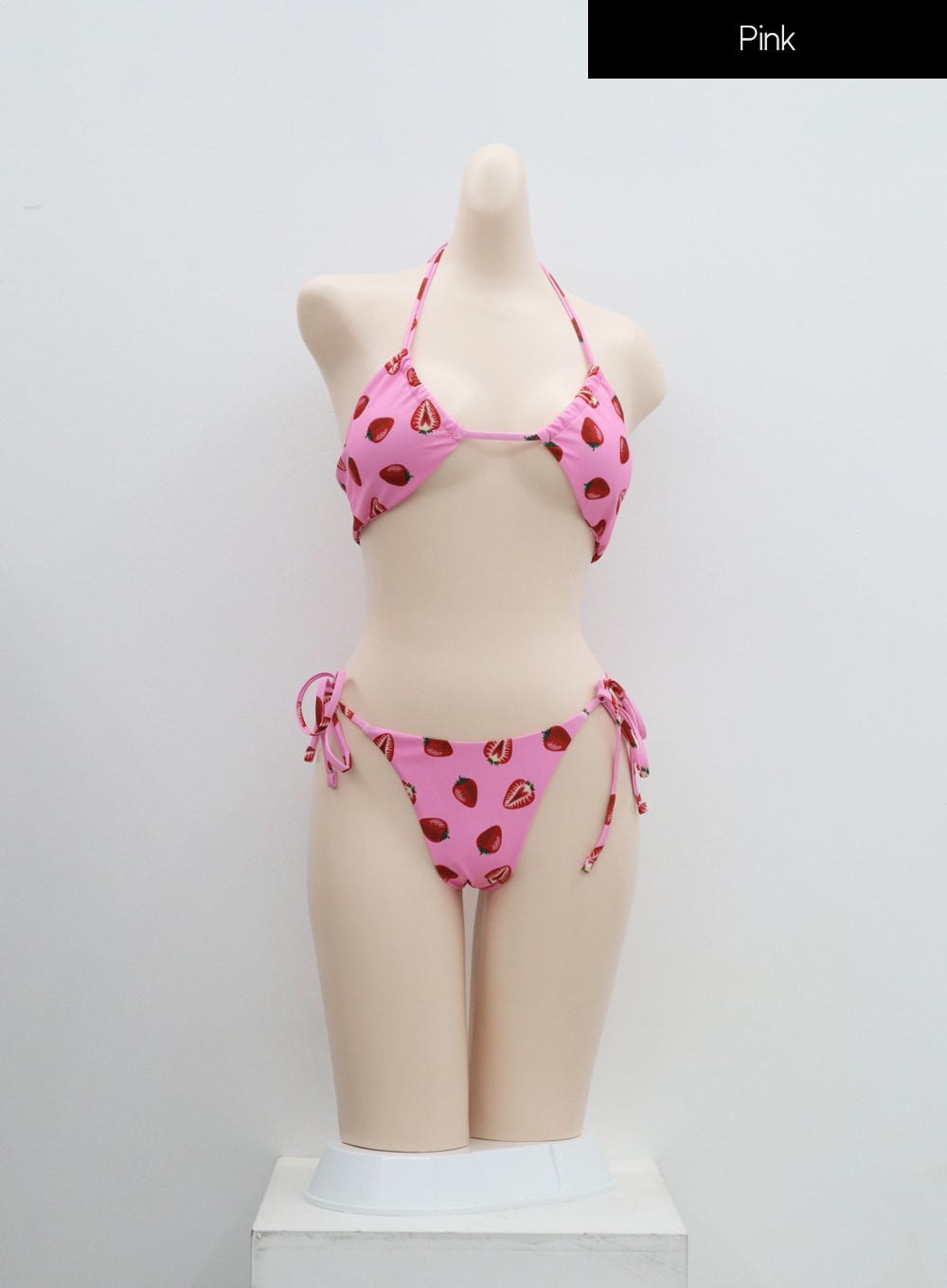 Strawberry Bikini And Sarong Set IM302