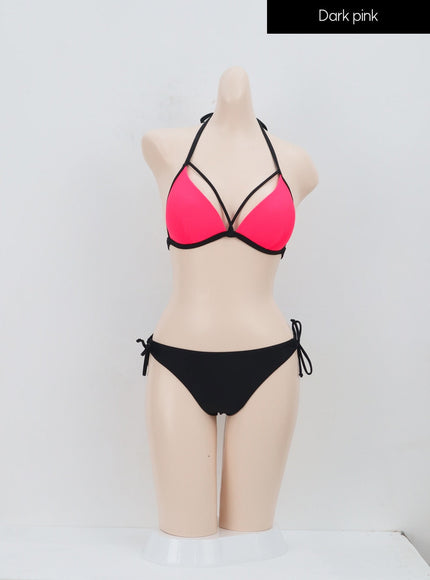 Two Color Bikini Set IA312