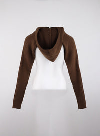 ribbed-hooded-knit-bolero-id315