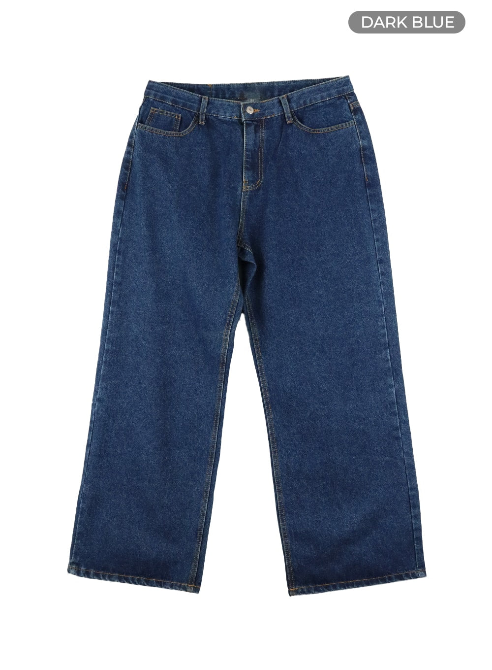 mens-denim-wide-leg-jeans-ia401 / Dark blue