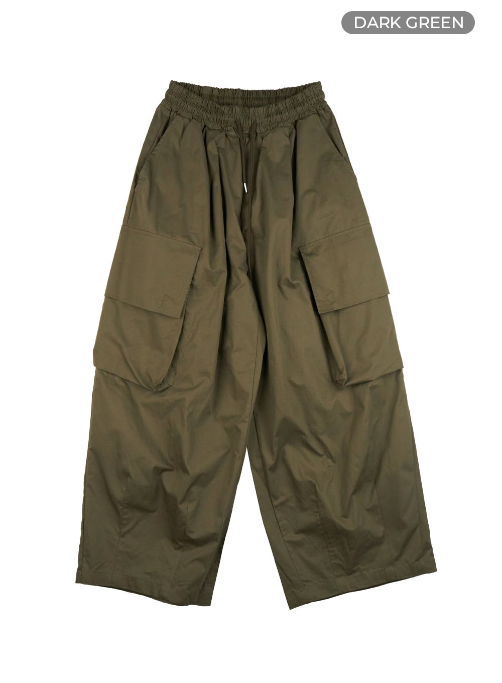 mens-cargo-chic-cotton-pants-is420 / Dark green