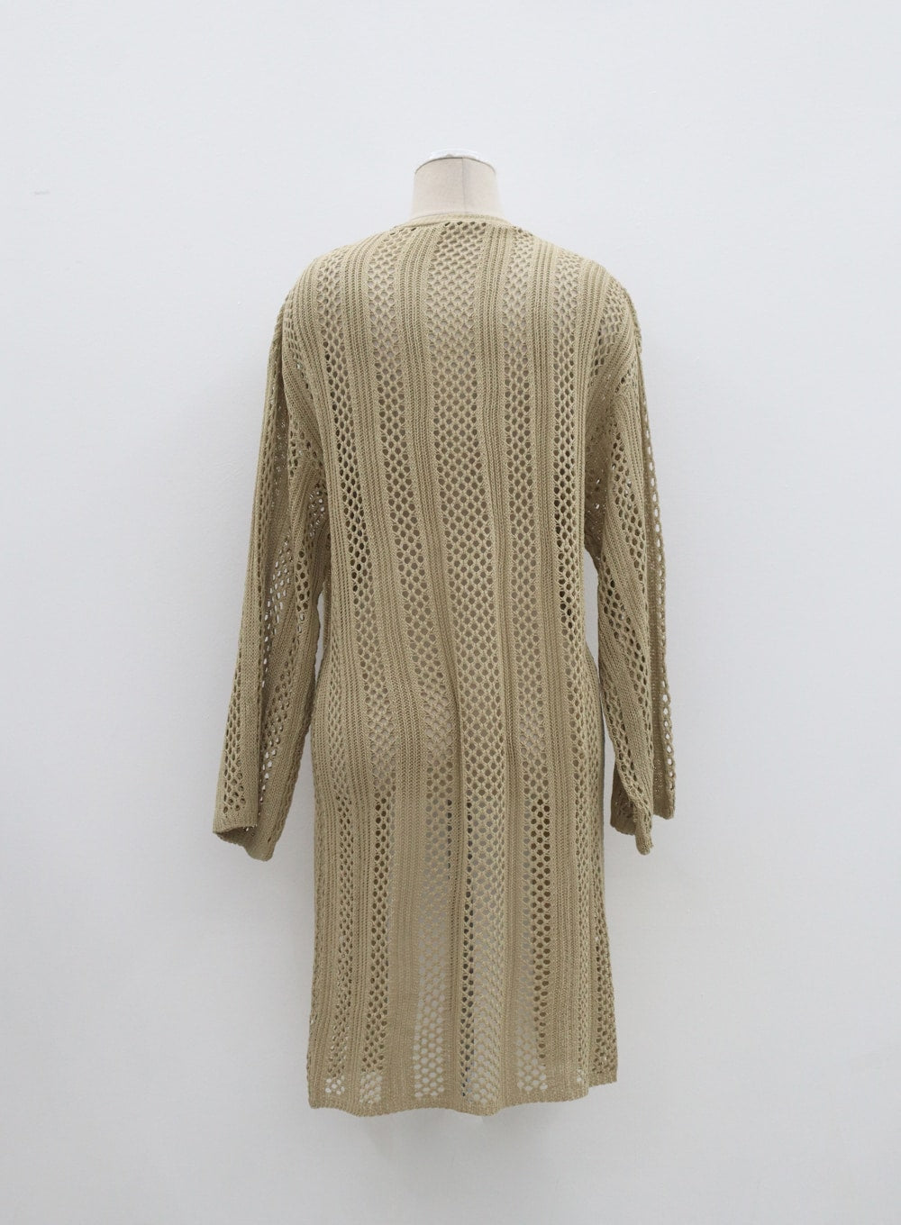 Stripe Crochet Robe IF324