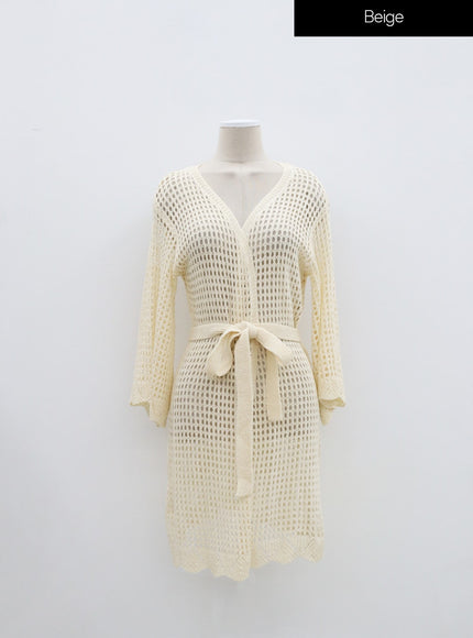 Knit Cover-Up Robe IN302