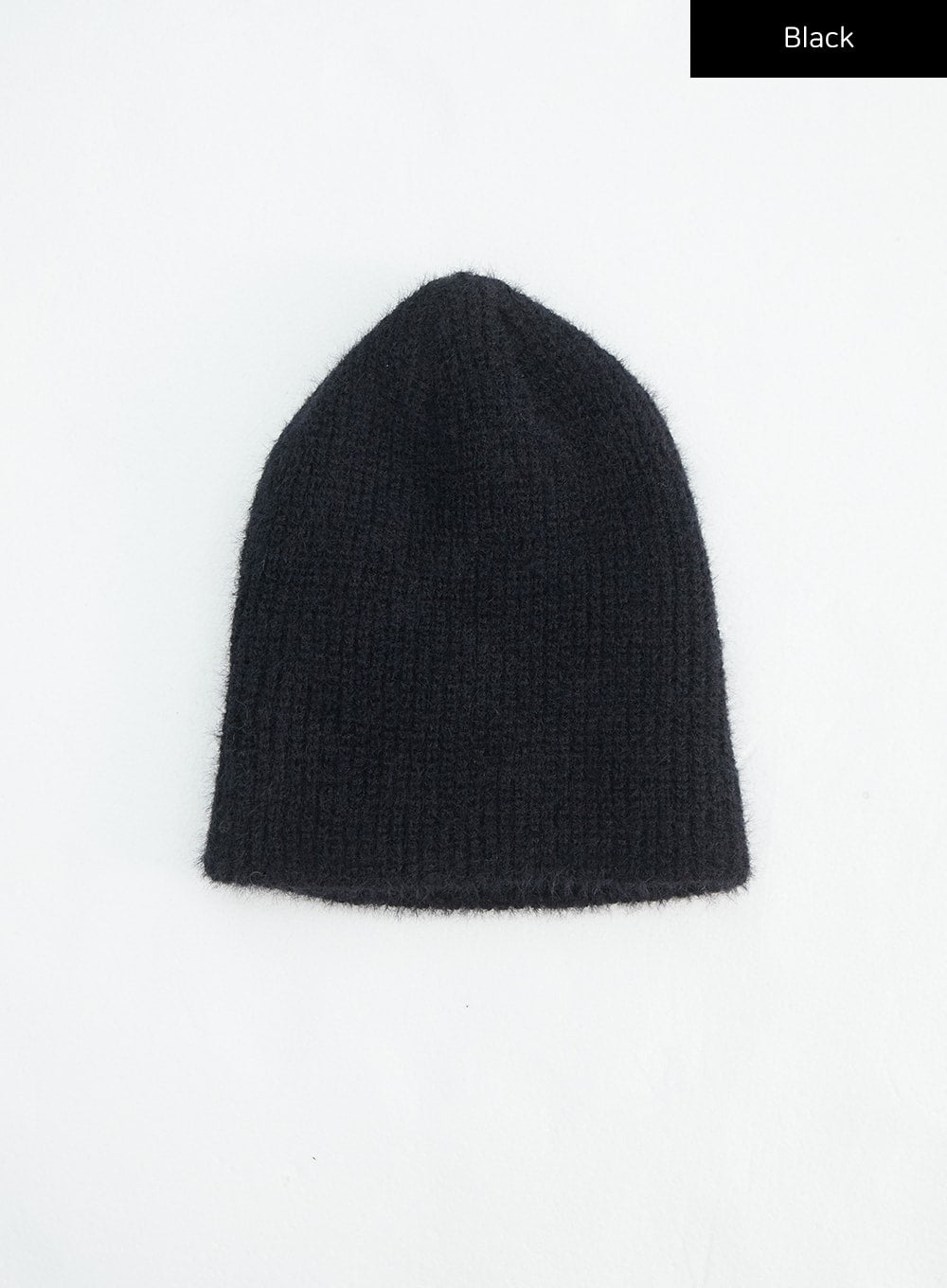 soft-textured-beanie-in317 / Black