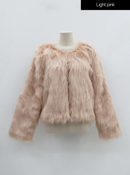 Fluffy Fur Jacket IO12