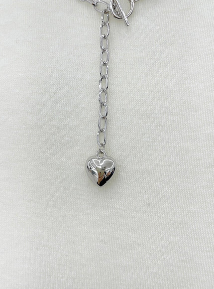 Heart Pendant Necklace M5