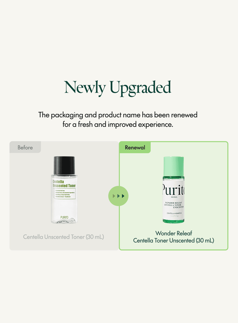 <mini> Wonder Releaf Centella Toner Unscented