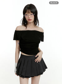 shirred-off-shoulder-top-cl426