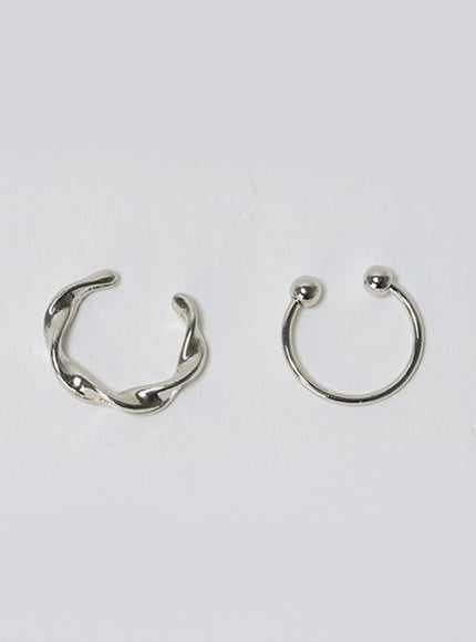 Twisted Mini Ear Cuff Set