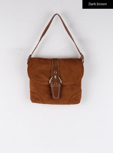 suede-buckle-shoulder-bag-cd311