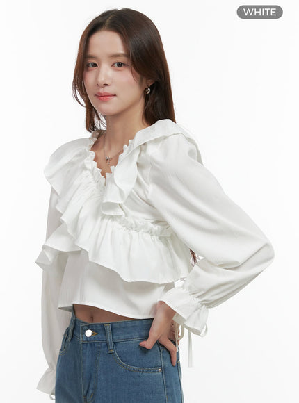 long-sleeve-frill-detail-blouse-oo421