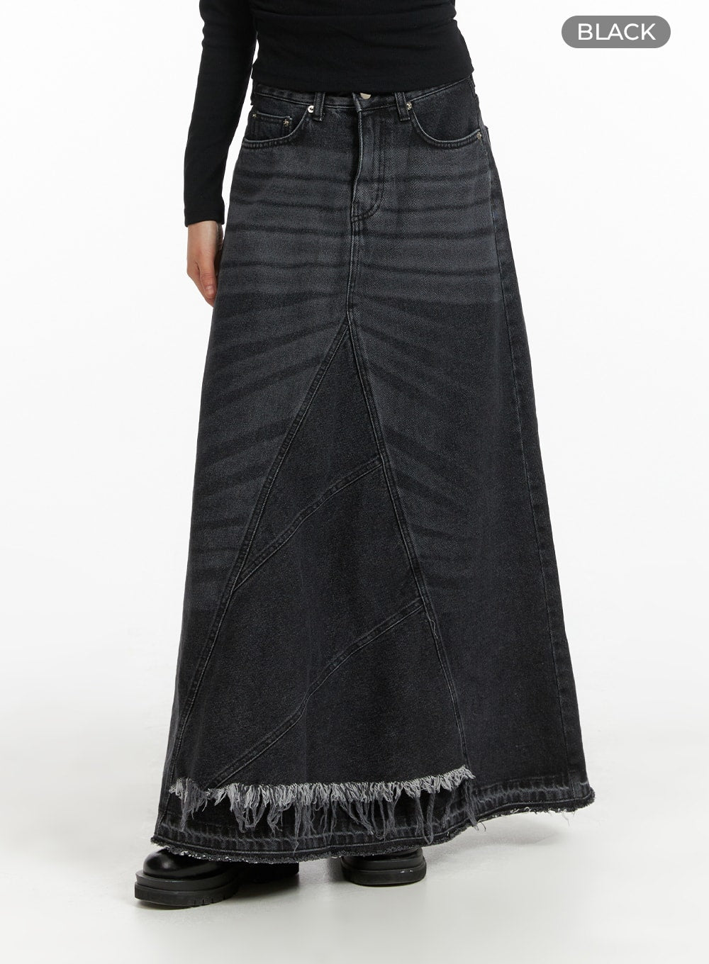 destroyed-hem-maxi-denim-skirt-cm413