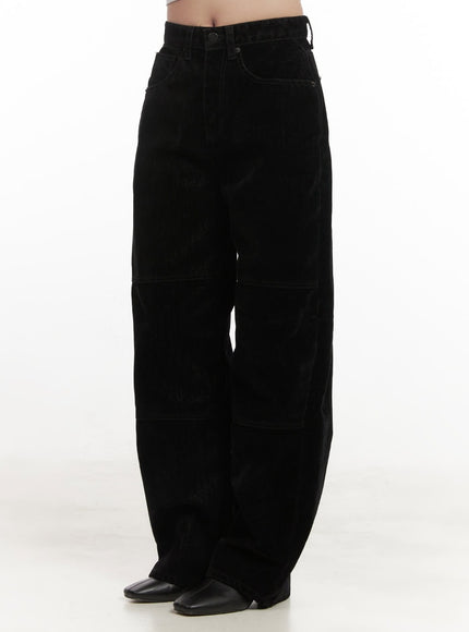 Soft Touch Fleece-Lined Wide-Leg Pants CJ515