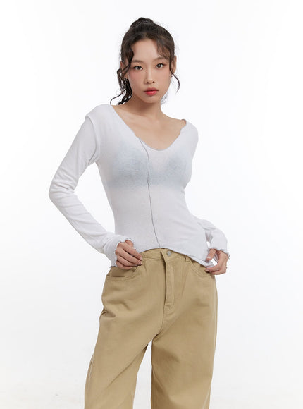 asymmetric-slim-fit-blouse-cn421