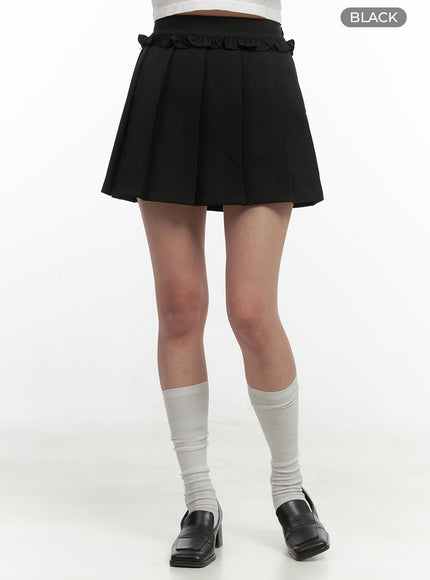 frill-pleated-mini-skirt-oo421