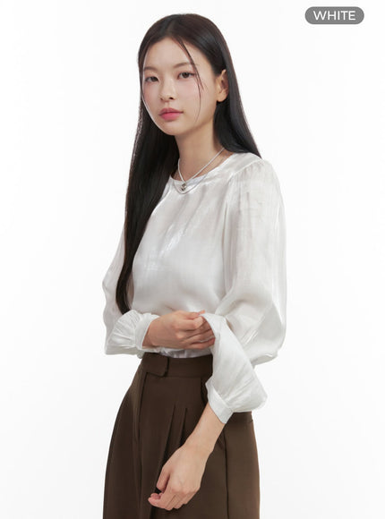 satin-puff-sleeve-blouse-oo416