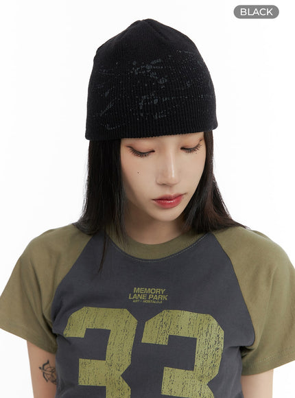 graphic-beanie-cm405 / Black