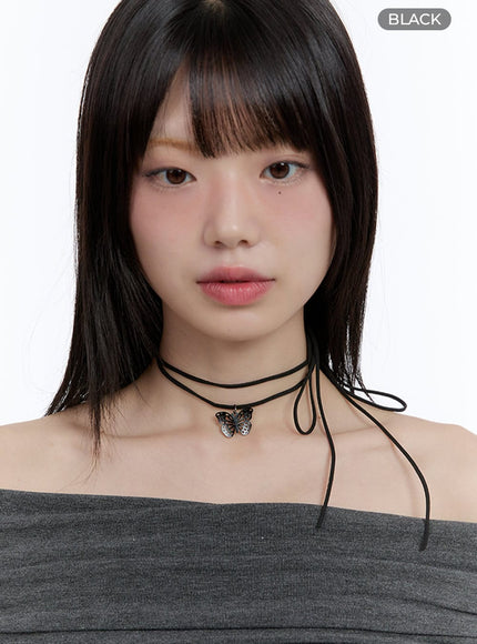 black-fly-necklace-ig406 / Black