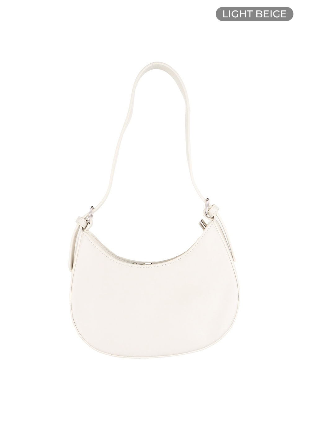 oval-shoulder-bag-oy413 / Light beige