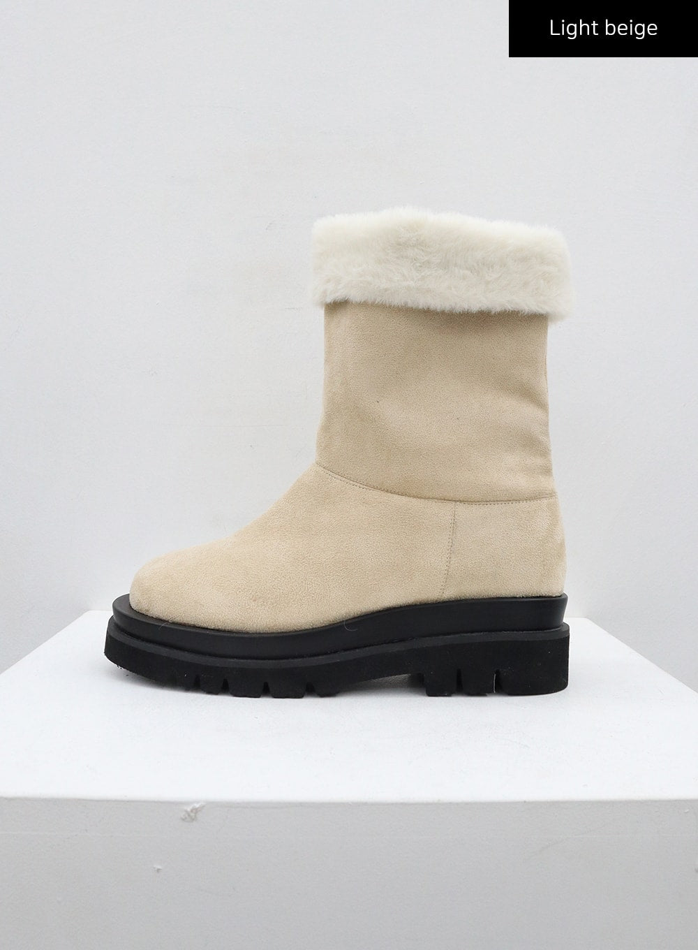 Thick Platform Fur Boots CN14