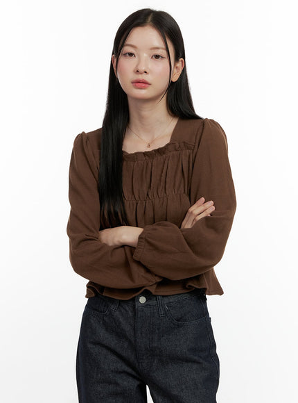 corduroy-square-neck-blouse-on408