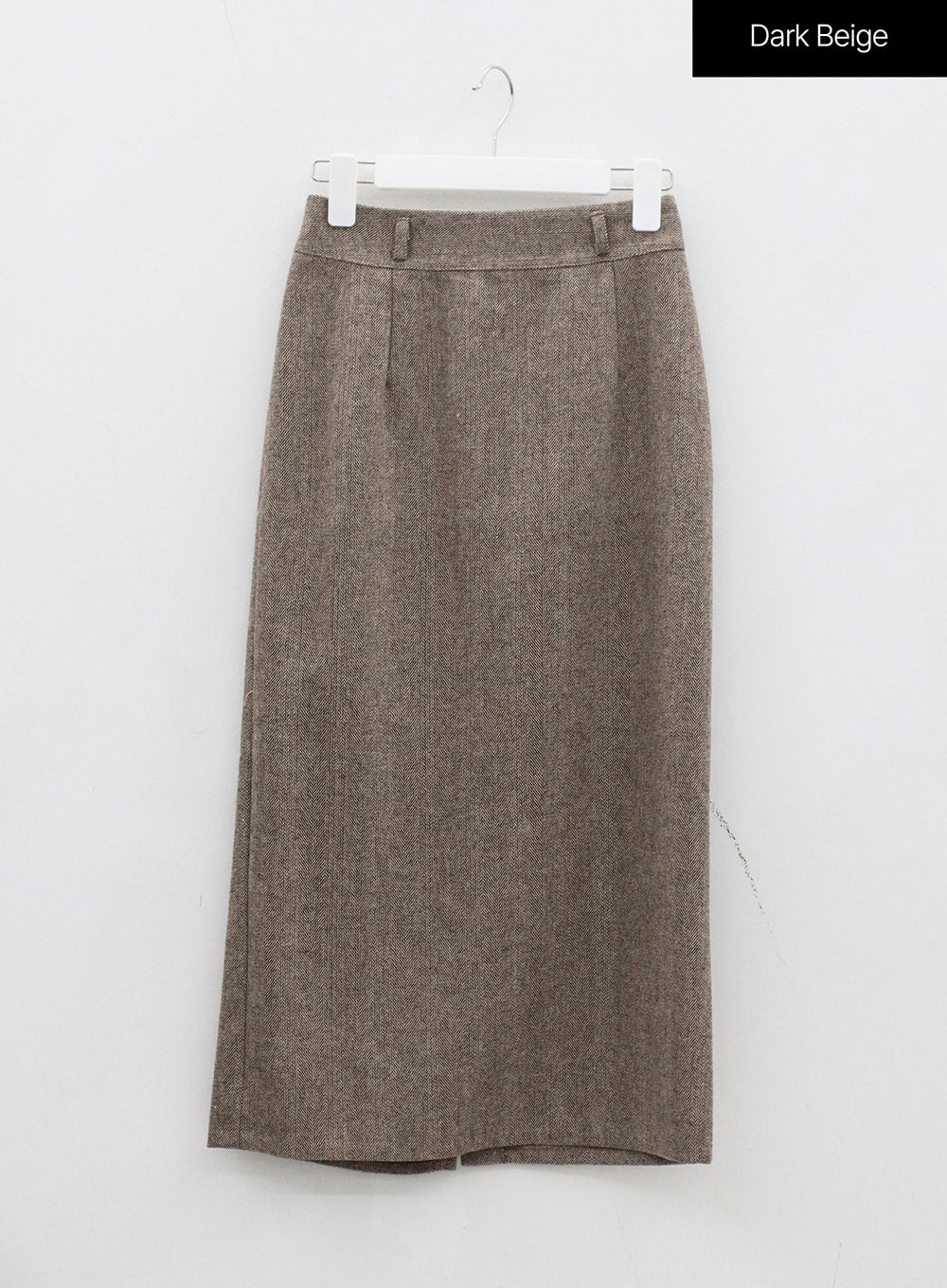 Wool Blend Maxi Skirt OJ310