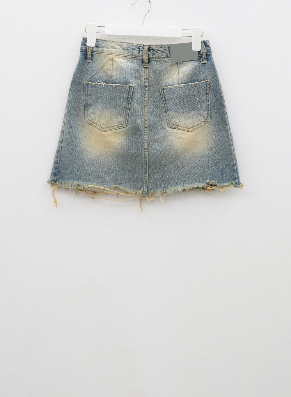 High Waist Denim Mini Skirt CF315