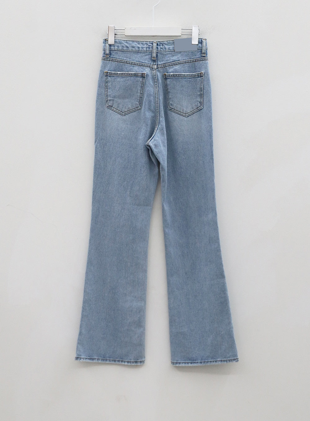 High Waist Flared Denim Pants CO04