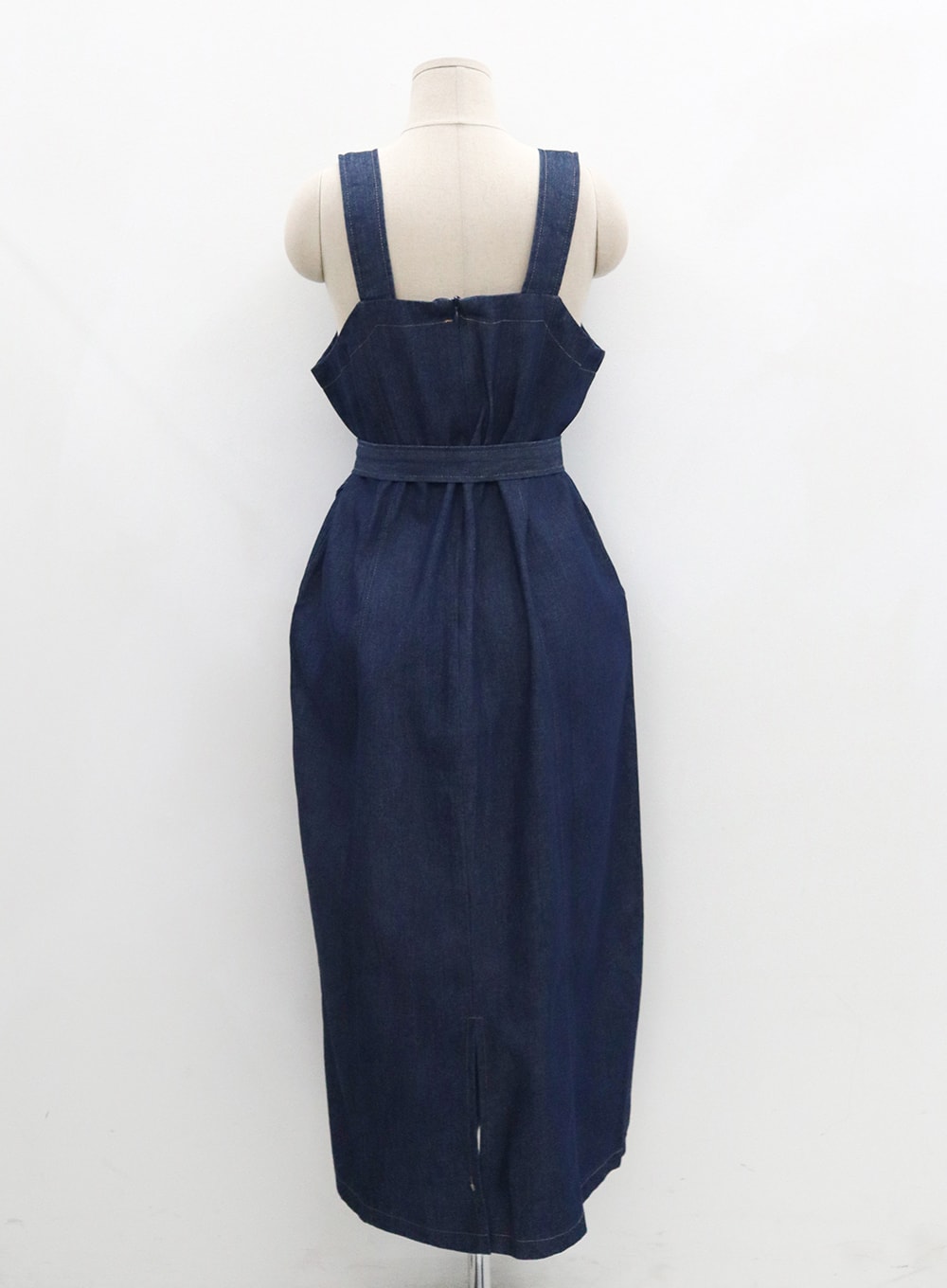 Sleeveless Denim Maxi Dress OG25