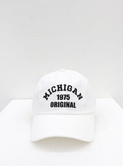 Michigan Lettering Baseball Cap OG11