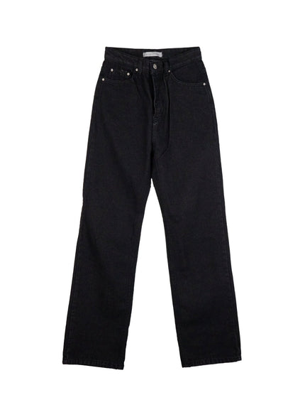 brielle-warm-denim-jeans-on408 / Black