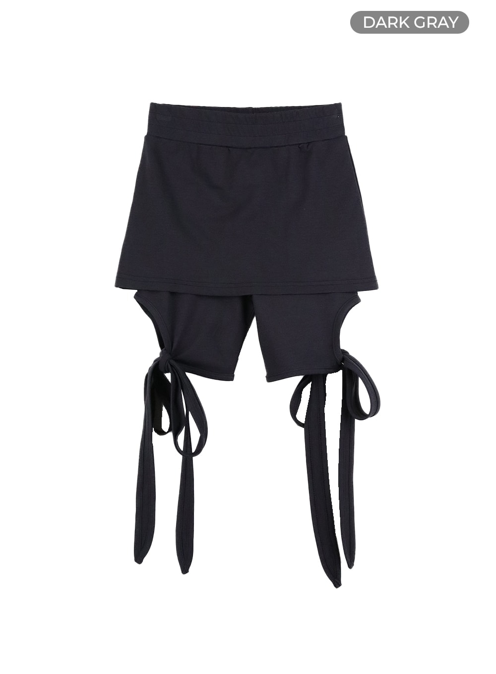 strap-skort-ca409 / Dark gray