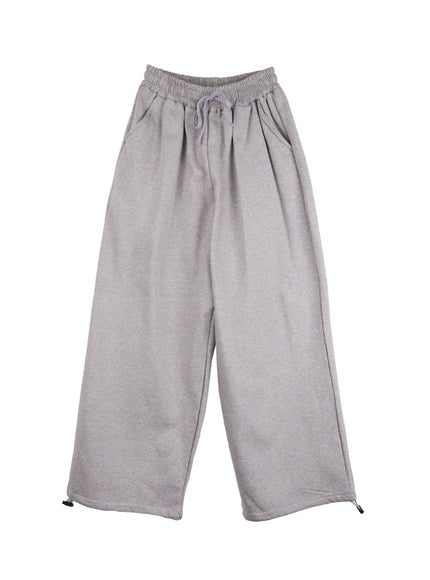 wide-fit-cotton-sweatpants-cn415 / Gray